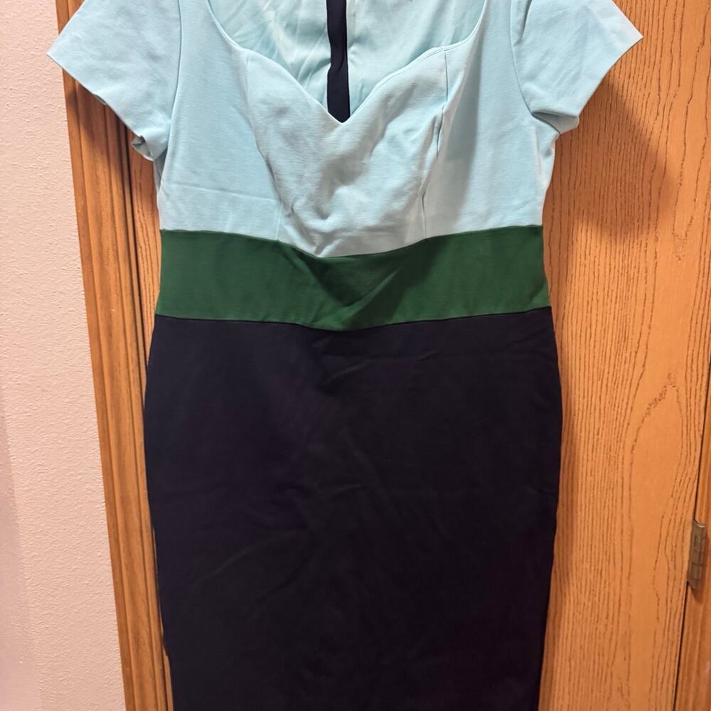 Jason wu color blocked dress size 16 - Picture 2 of 8